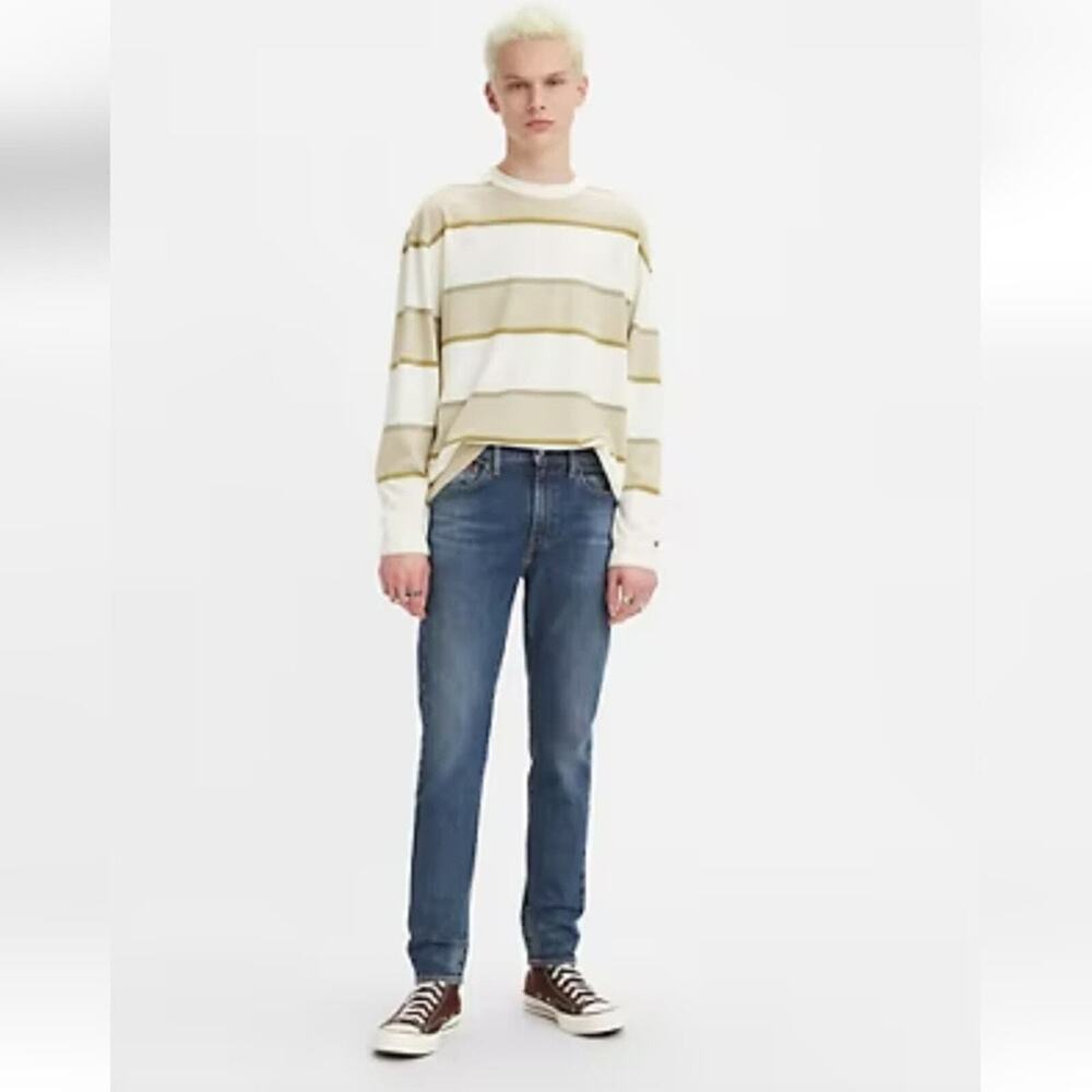 Levi's Premium NWT Eco Performance Flex Straight Taper Blue Jeans 29×32